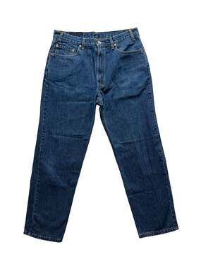 Levi's 550 Relaxed Fit Denim Jeans Men's 36x30 Blue Cotton